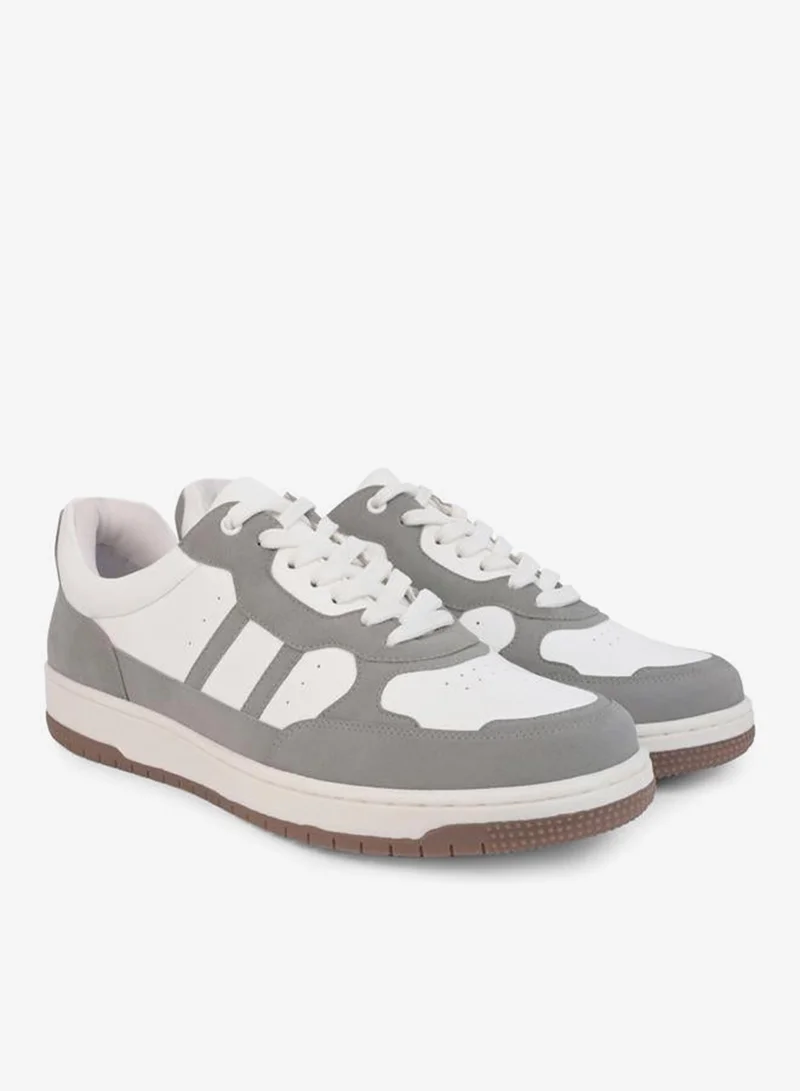 Styli Color Block Lace Up Sneakers