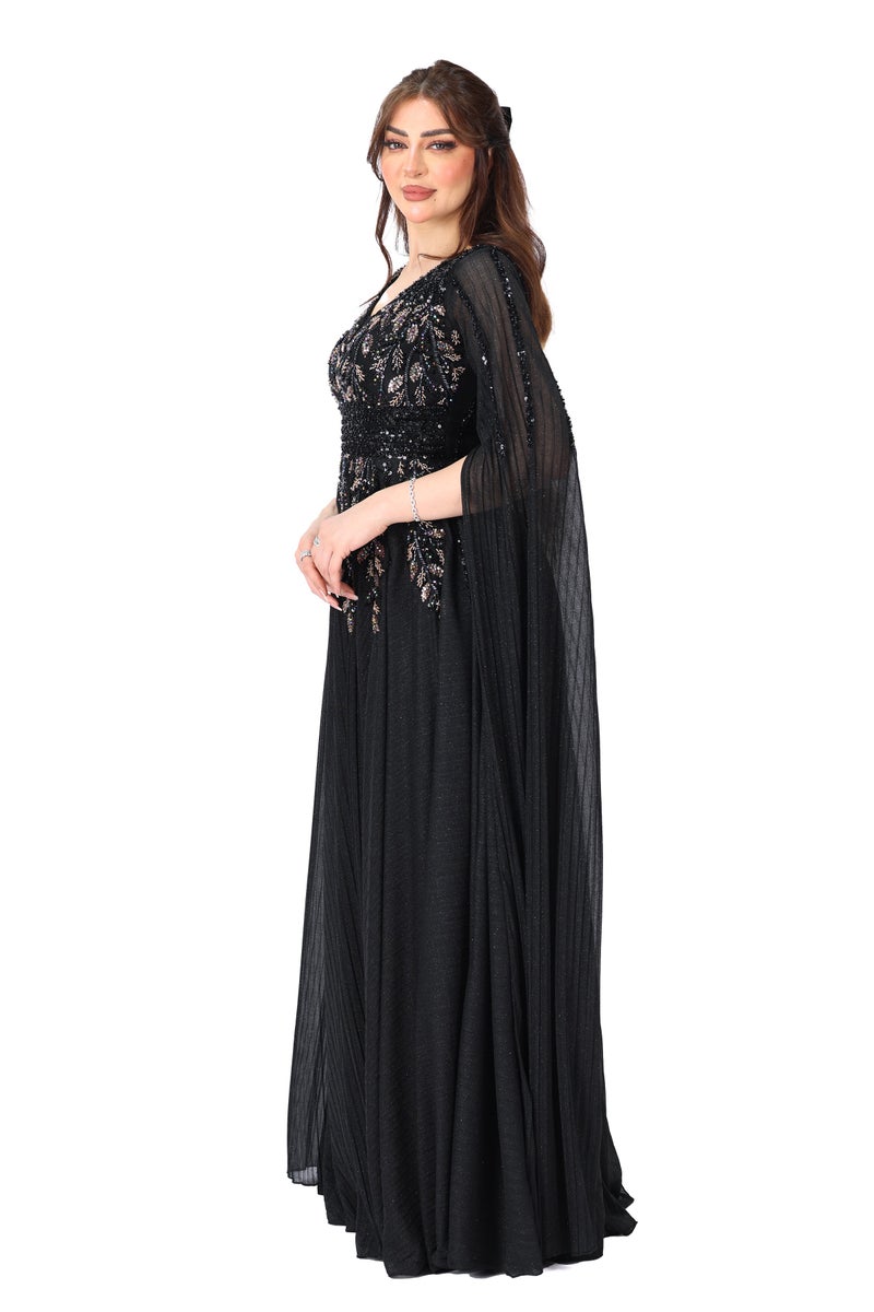 المصمم الحديث فستان حفلات عصري  يضيف لمسة فخامة لا تقاوم مثالي لكل من تدور على فستان مناسبات فخم التفاصيل الدقيقة والتطريز المتقن يعكس ذوقك العالي ويضمن لك إطلالة ملكية تجذب الأنظار في كل خطوةخلي إطلالتك تحكي عنك واختاري فستانك بعناية لأنك تستأهلين الأفضل - Image 2