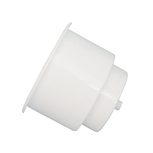 Yuanhe White Plastic Cup Drink Holder Insert with Drain for Boat Car Marine Rv, 4PCS - Image 4