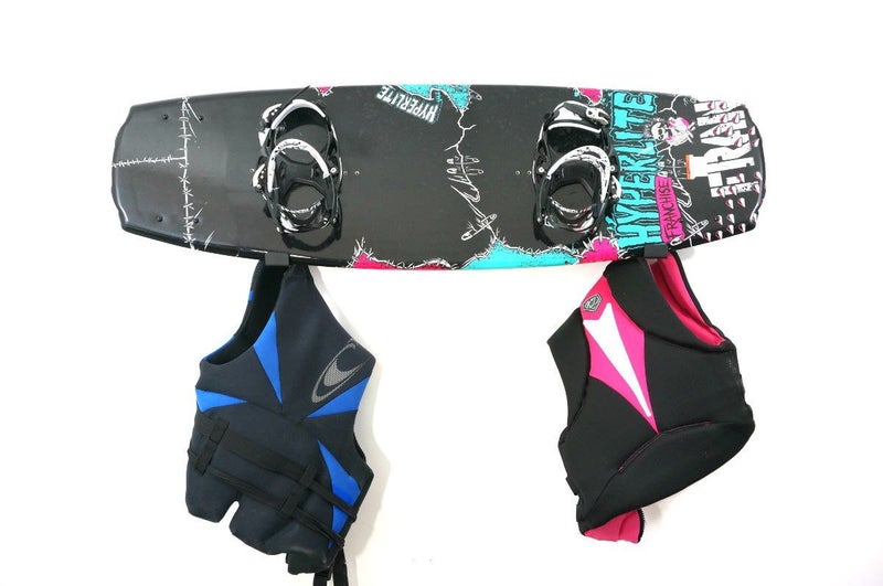 StoreYourBoard Naked Wake, Wakeboard Wall Rack, Aluminum Storage Rack - Image 4