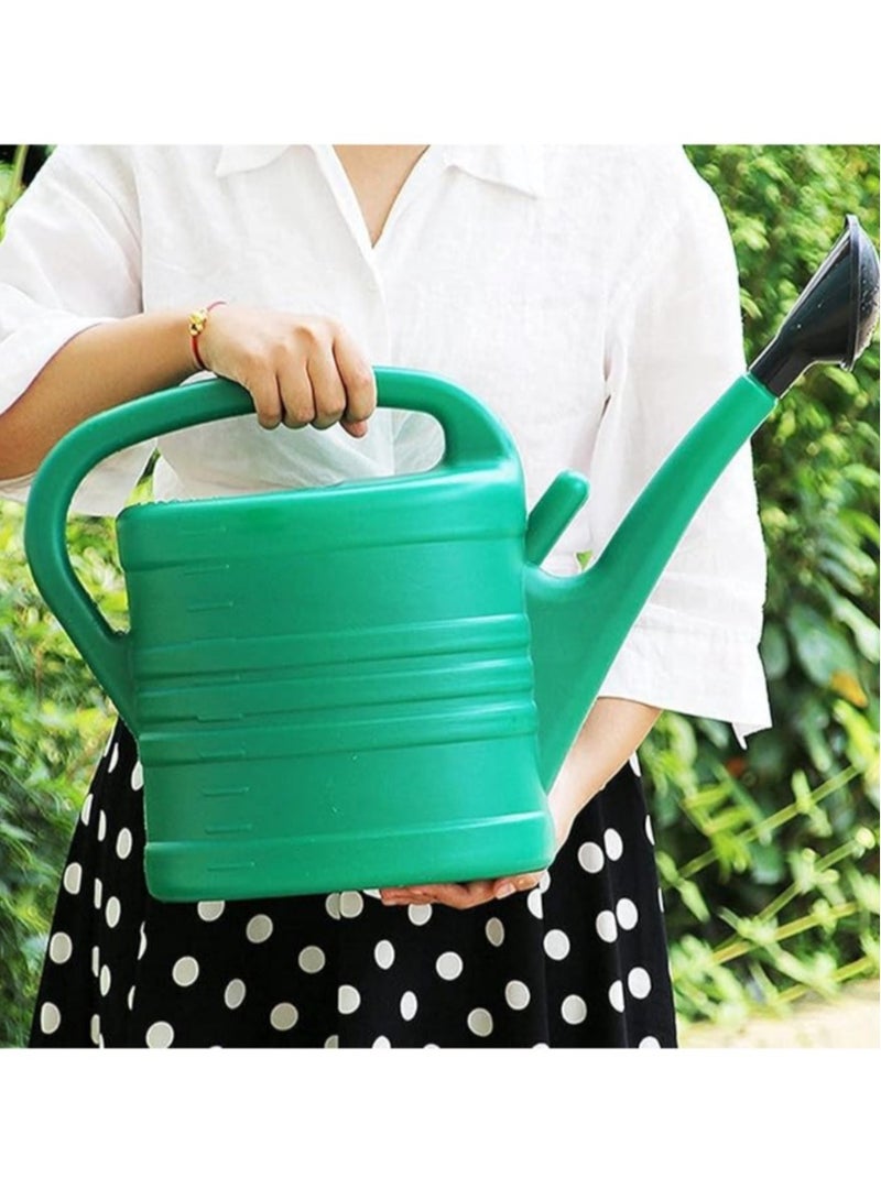 Generic 5L Plastic Watering Can for Gardening, Essential Lightweight Watering Can with Long Spout, 3- in-1 Detachable Sprinkler Rose Head for Indoor and Outdoor Garden ( 37cm X 26cm X 21cm )  - Image 2