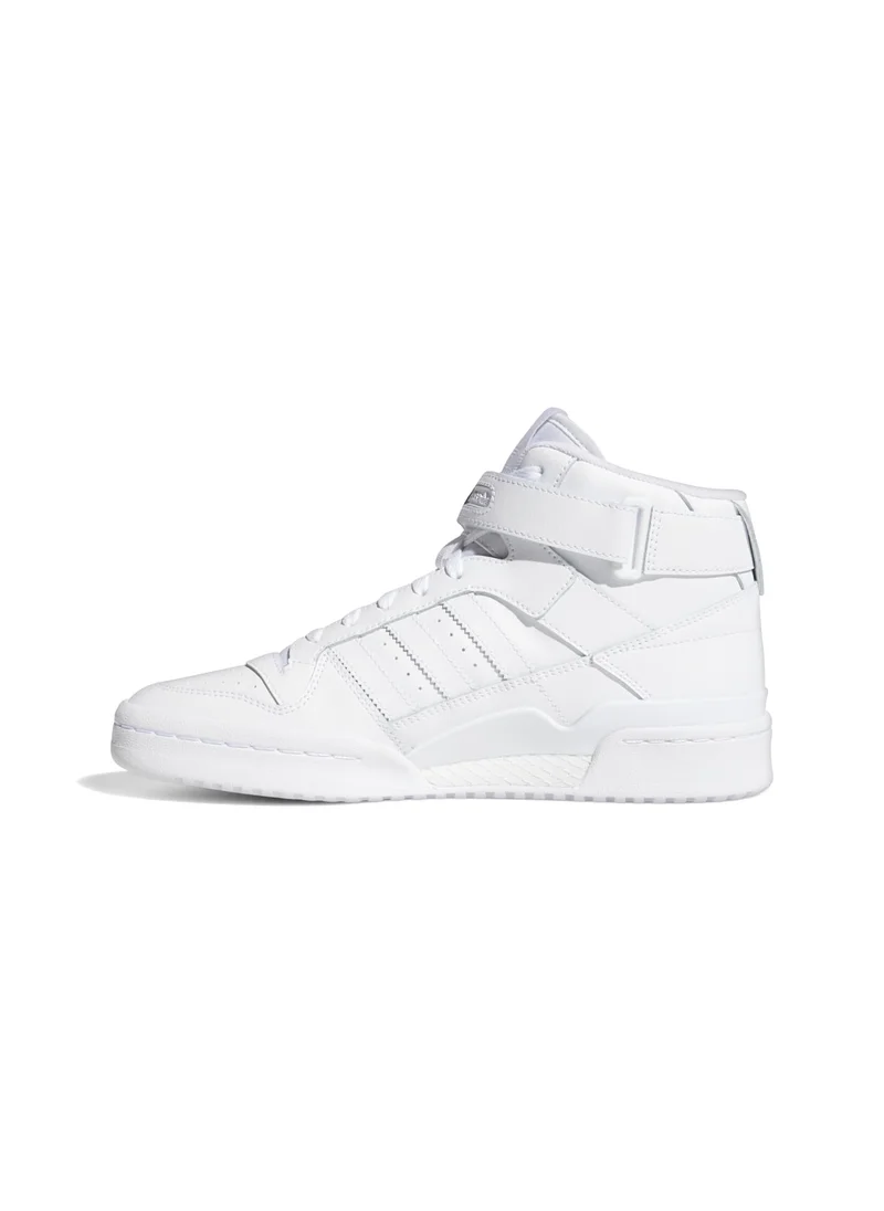 Adidas Adidas Forum Mid White Basketball Shoes For Men 3