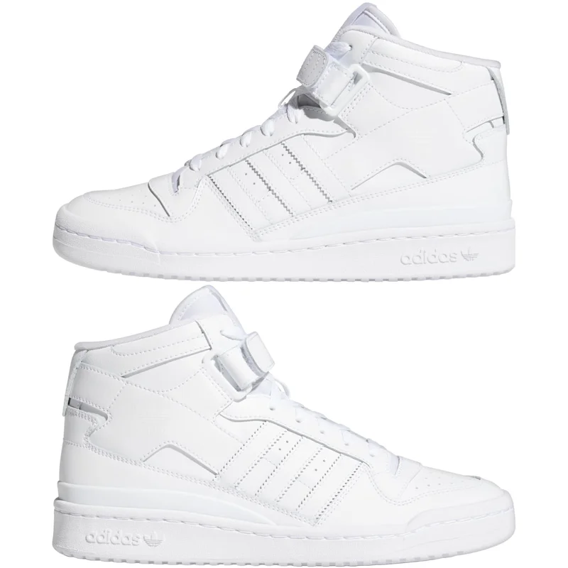 Adidas FORUM MID RT BASICS White Originals Kids Shoes