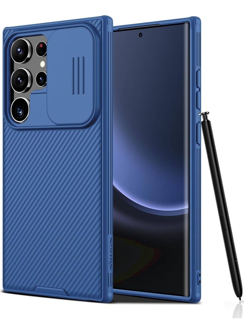 NILLKIN CamShield Pro Case for Samsung Galaxy S24 Ultra (6.8-Inch) – Slim Protective Cover with Sliding Camera Shield, Precision Fit, and Durable Design (Elegant Blue) - Image 5