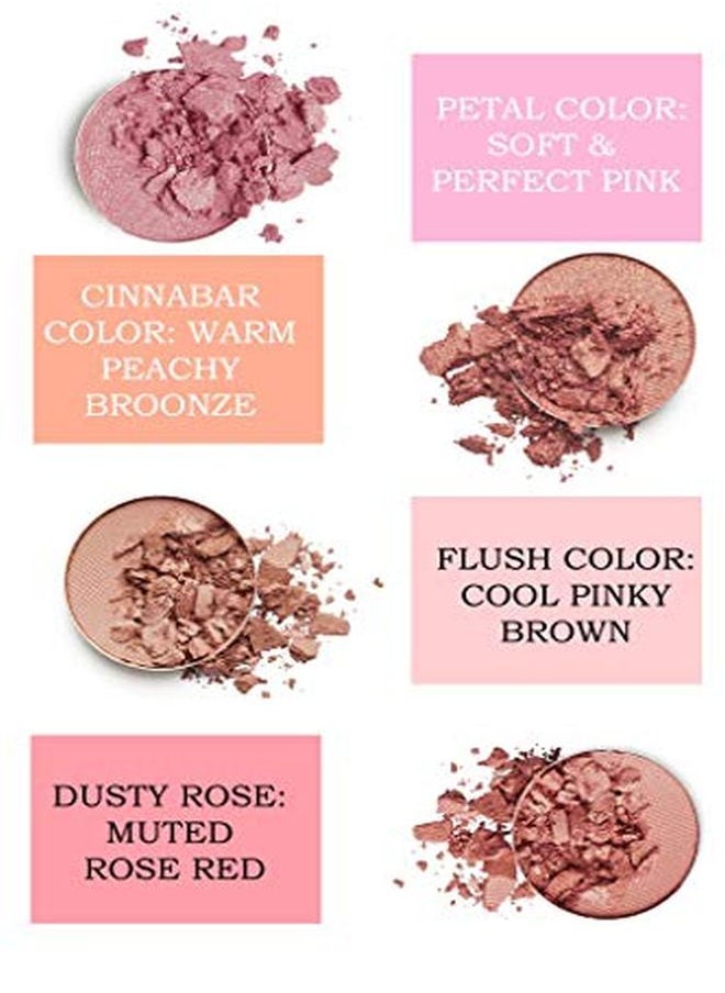Mom's Secret 100% Natural Blush, Organic, Vegan, Gluten Free, Natural Pressed Blush, Cruelty Free, Made In The Usa, 0.18 Oz (Petal)  - Image 3