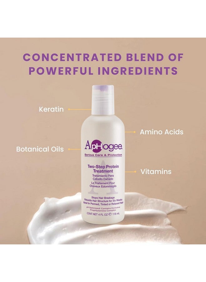 Aphogee Serious Hair Care Double Bundle (Twostep Protein Treatment 4 Fl Oz and Balancing Moisturizer 8 Fl Oz) - Image 3