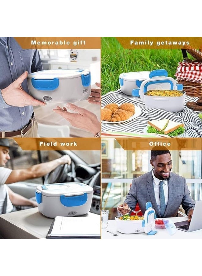 Portable multipurpose lunch box with electric heating feature, available in multiple colors, 16x10.5x22.2 cm - Image 5