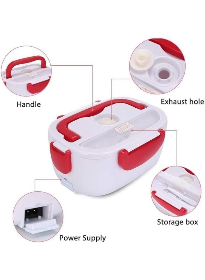 Portable multipurpose lunch box with electric heating feature, available in multiple colors, 16x10.5x22.2 cm - Image 4
