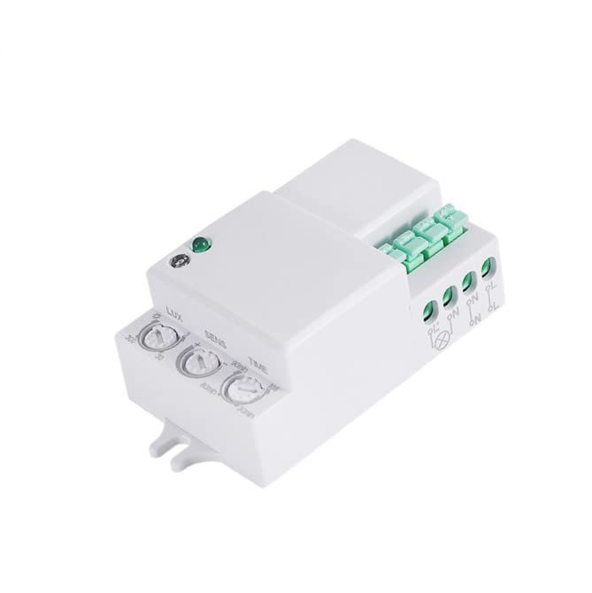 Maxwell 360 Degree 8 Meter Coverage Microwave Motion Sensor,Motion Detector (Plastic, White) 18Month Warranty - Image 4