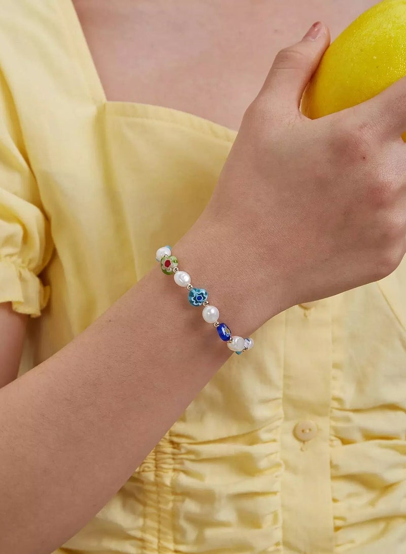 Pearl Beaded Bracelet  - Image 2