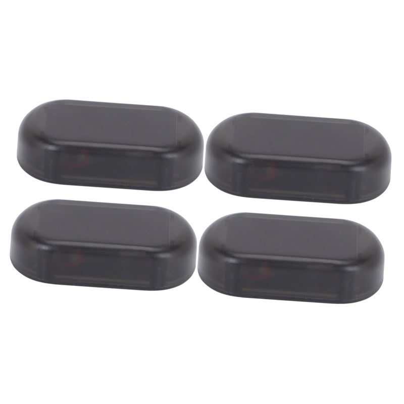 4 Pack Solar Powered LED Car Interior Lights Rechargeable Warning Security Lights - Image 2