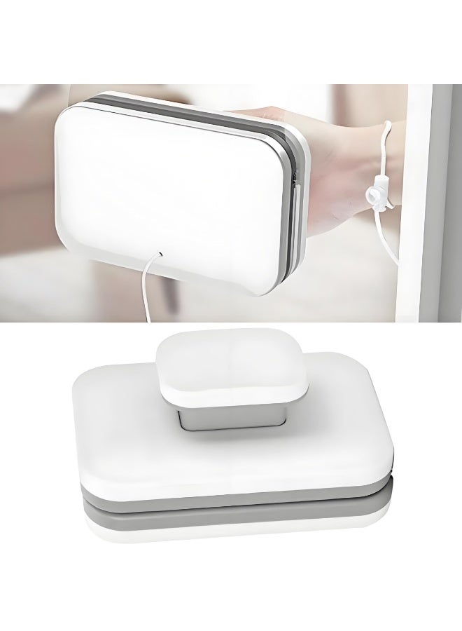 يلا جوي منظف ​​نوافذ مغناطيسي بمقبض كبير وأداة تنظيف نوافذ بلاستيكية متينة عالية الأمان على الوجهين للنظارات من 3 إلى 10 مم - Image 1