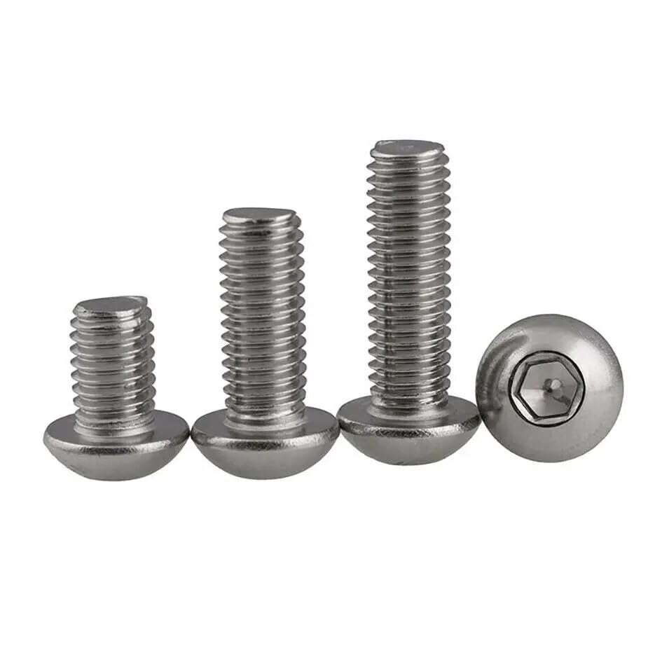 Allen Pan Generic M2 5 10pcs 18mm Stainless Steel Hex Socket Pan Head Machine ...