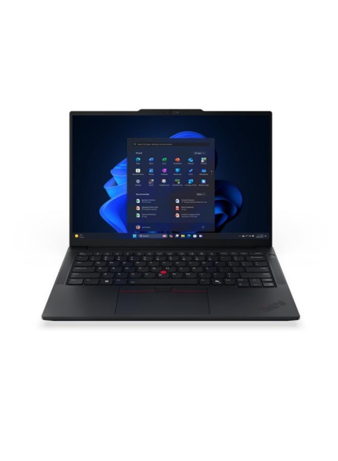 Lenovo ThinkPad E14 Gen 7 Laptop | Intel Core Ultra 5 226V | 16GB LPDDR5X RAM | 512GB PCIe Gen4 SSD | 14" WUXGA IPS Display | Intel Arc Graphics | Backlit Keyboard | Windows 11 Pro (Upgraded) Black - Image 1