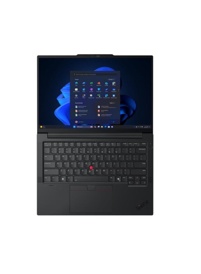 Lenovo ThinkPad E14 Gen 7 Laptop | Intel Core Ultra 5 226V | 16GB LPDDR5X RAM | 512GB PCIe Gen4 SSD | 14" WUXGA IPS Display | Intel Arc Graphics | Backlit Keyboard | Windows 11 Pro (Upgraded) Black - Image 3