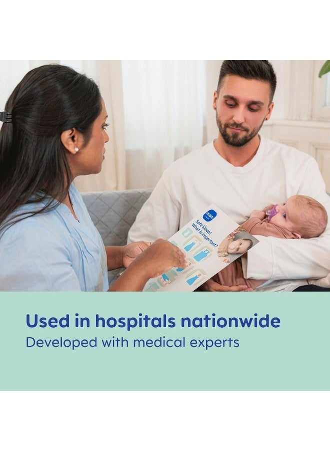 MAM Pacifiers, Baby Pacifier 0-4 Months, Best Pacifier for Breastfed Babies, Comfort' Design Collection, Unisex, 2-Count, Green - Image 3