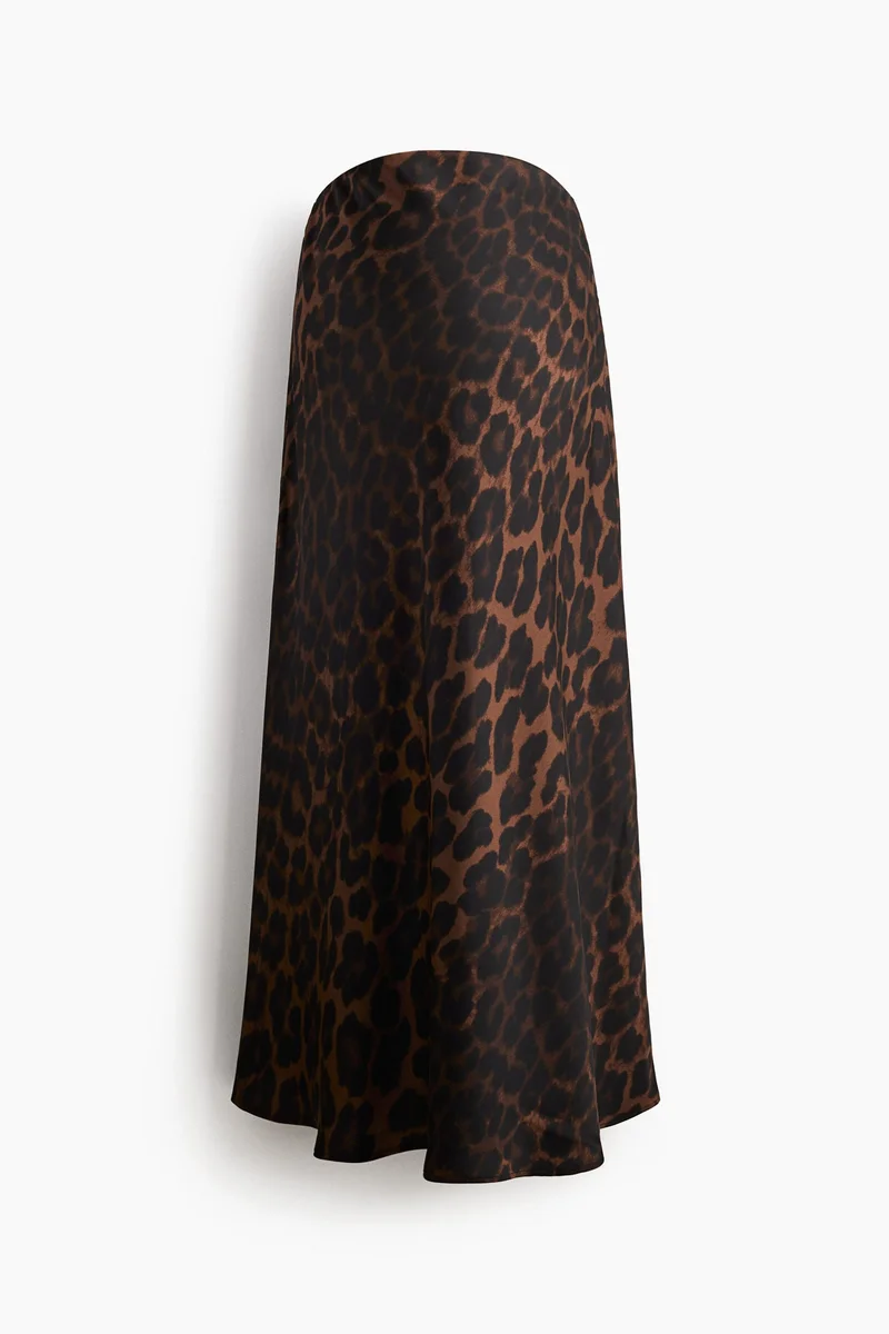 H&M MAMA Satin slip skirt