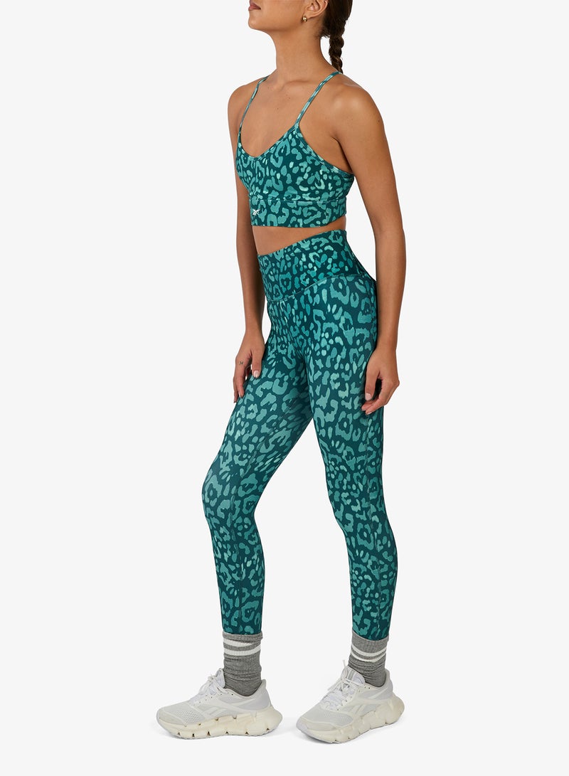 Reebok Id Train Printed Tri-Back Bra - Image 4