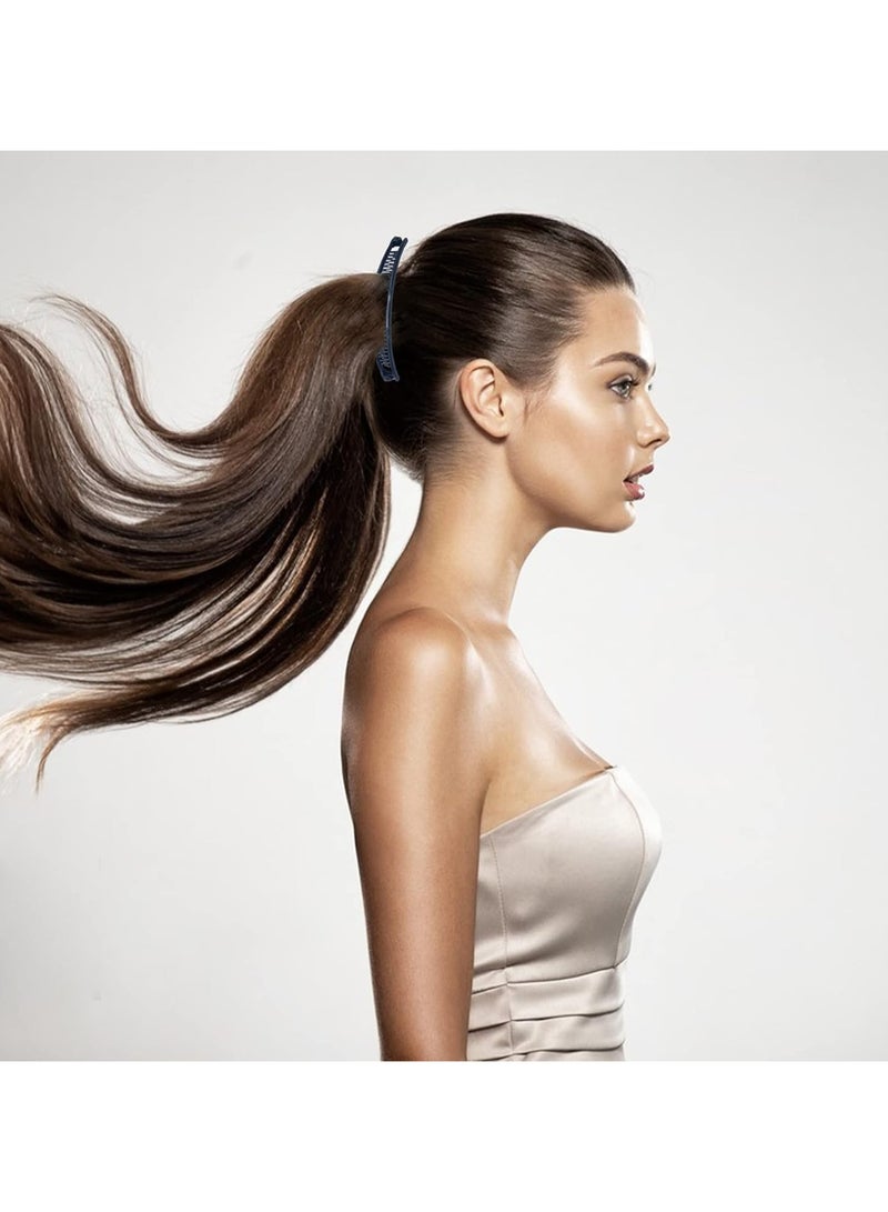 Goolsky اختيار 1 - 3 قطع مشط موز، مشابك شعر للفتيات والنساء، مشبك ذيل سمكة بشكل عتيق لذيل الحصان للشعر الطويل والكثيف، 3 قطع - Image 5