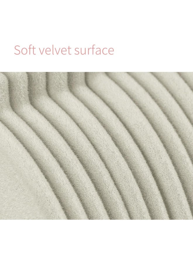 Velvet Hangers, 100 Pieces, White - Image 2