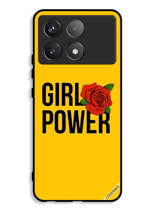 Covernex Xiaomi Poco X6 Pro 5G Protective Case Cover Girl Power - Image 1