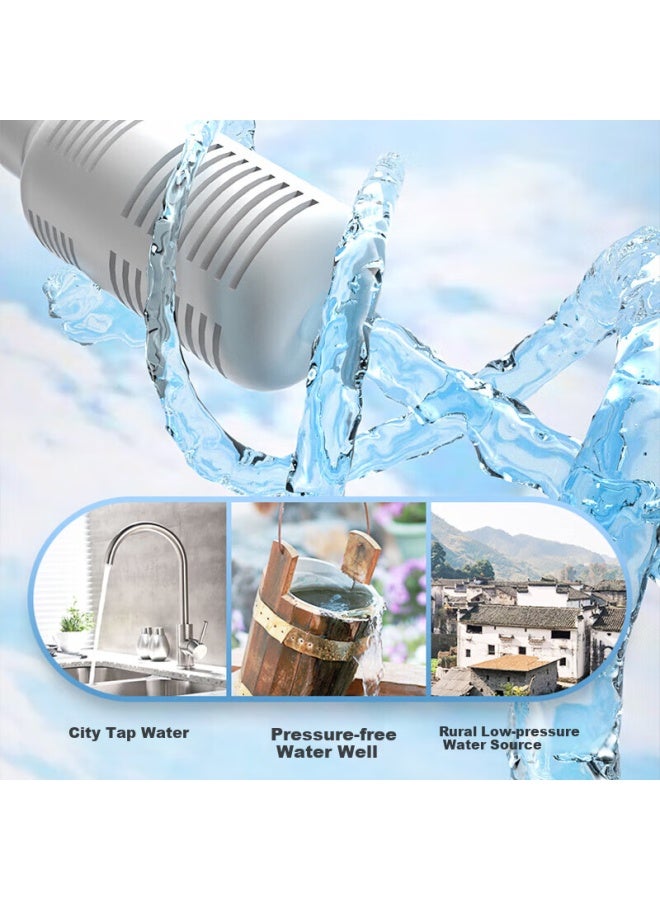 Chigo Water Purifier For Home Direct Drinking And Heating All-in System With Tap Water Connection, Universal Filter Cartridge Water Purifier, Desktop Or Wall-mounted Hot And Cold Drinking Machine Cg-ro Hr108 - Image 5
