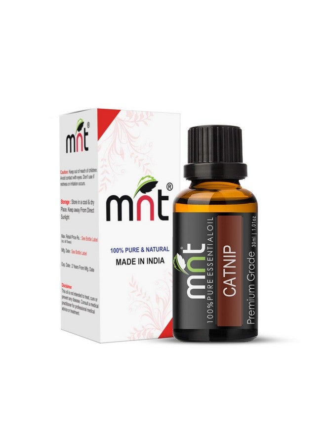 MNT Catnip Essential Oil (30ML) - Pure Natural Therapeutic Grade Oil For Skin Care & Hair Care - Image 1
