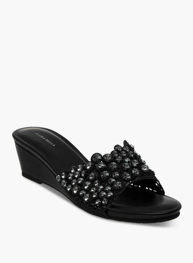 Flora Bella By Shoexpress Flora Bella Women Embellished Wedge Heel Sandals