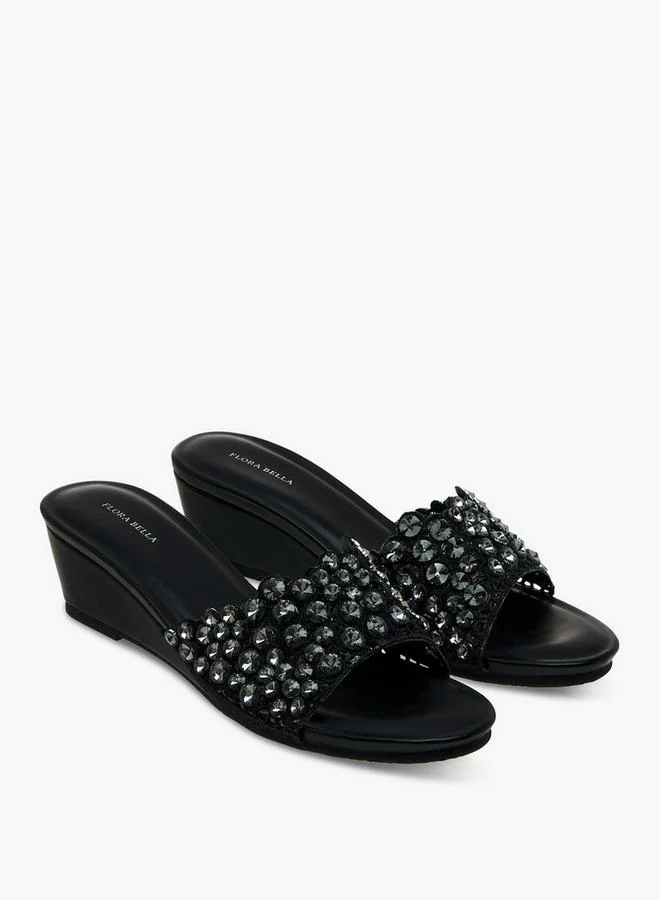 Flora Bella By Shoexpress Flora Bella Women Embellished Wedge Heel Sandals