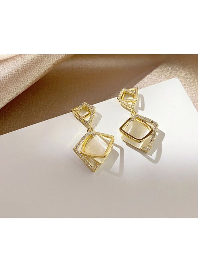 NIBEMINENT Geometric Design Dangle Earrings  - Image 2