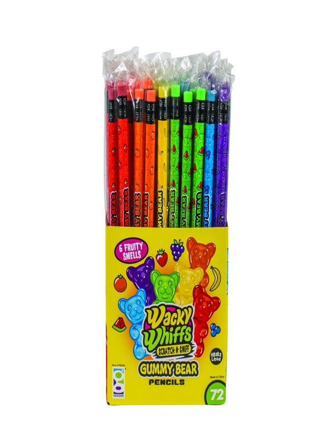 Geddes Raymond Geddes Wacky Whiffs Gummy Bear Pencils (Pack of 72) - Image 4