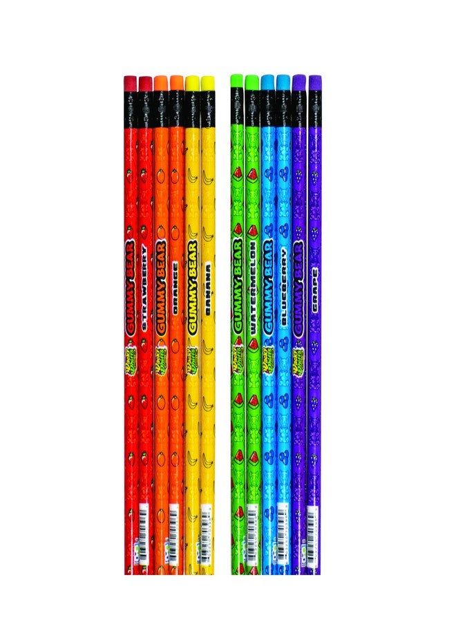 Geddes Raymond Geddes Wacky Whiffs Gummy Bear Pencils (Pack of 72) - Image 2