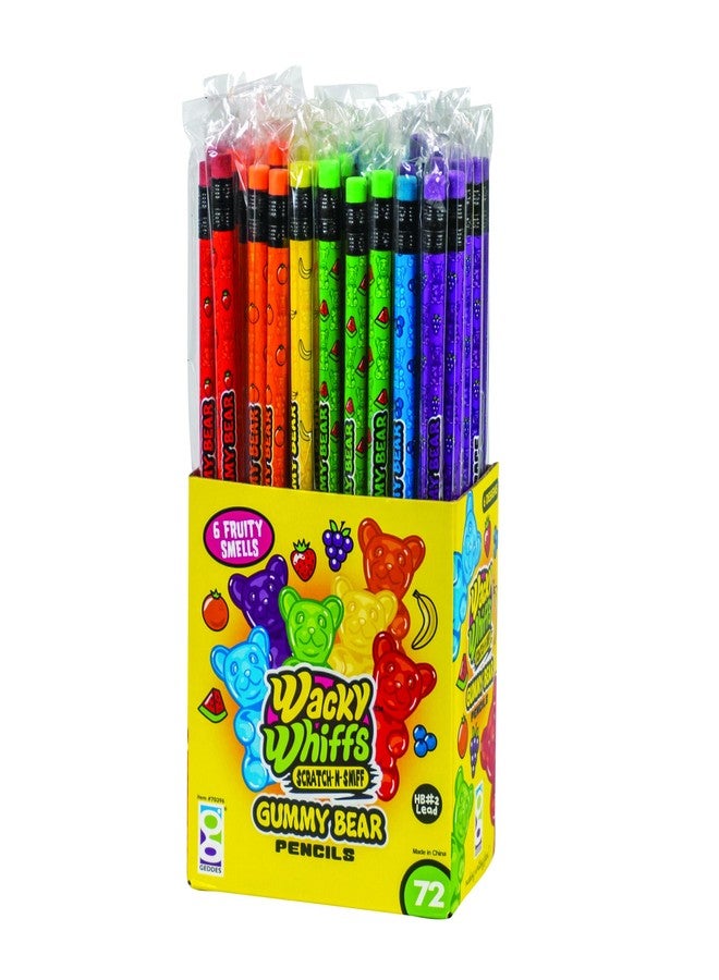 Geddes Raymond Geddes Wacky Whiffs Gummy Bear Pencils (Pack of 72) - Image 5