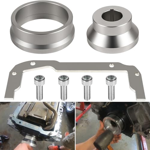 Camoo LS Front Rear Cover Alignment Tool & Oil Pan Alignment Tool Kit Billet Aluminum Rear Main Seal Installer for GM LS Engine 4.8 5.3 5.7 6.0 LS1 LS2 LS3 LS6 L99 LS4 LS9 LSA LQ4 LQ9 L76 L92 - Image 1