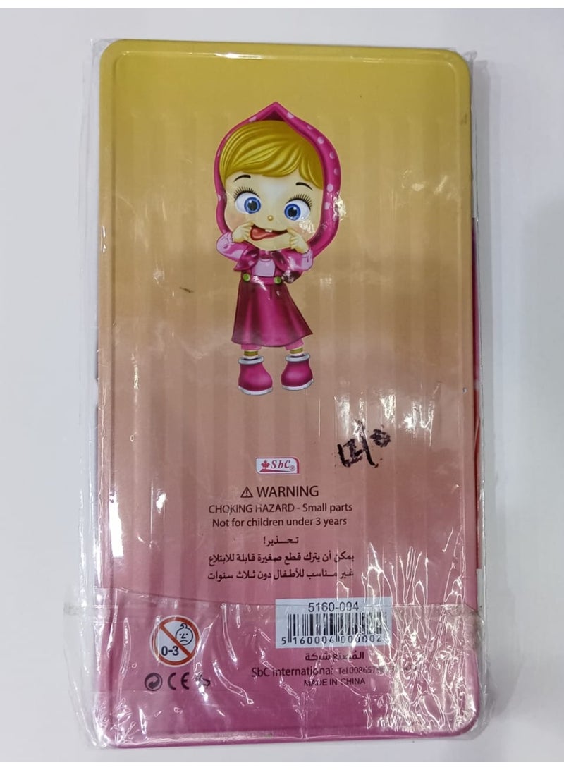 SBC MAYA COLOURING PENCILS 12PCS WITH METAL BOX - Image 2