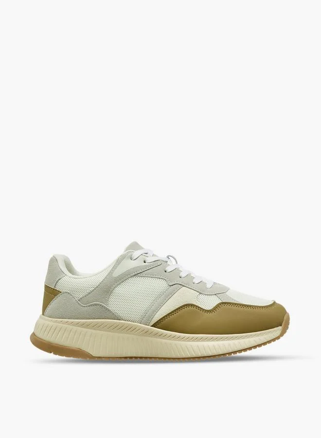 LBL By Shoexpress WHITE Men Lace-Up Ankle Sneakers for Men | Best Price UAE