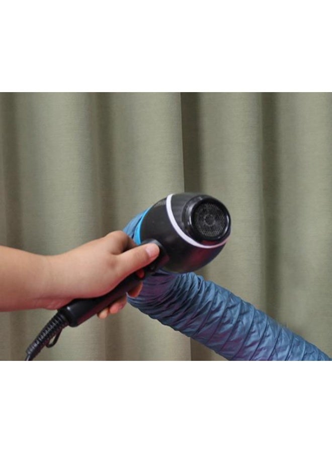 حقيبة تجفيف للحيوانات الأليفة، حقيبة تجفيف للكلاب محمولة، غرفة تنظيف وتجميل شعر الحيوانات الأليفة، مناسبة لتجفيف الكلاب والقطط الصغيرة والمتوسطة (حجم L) - Image 3