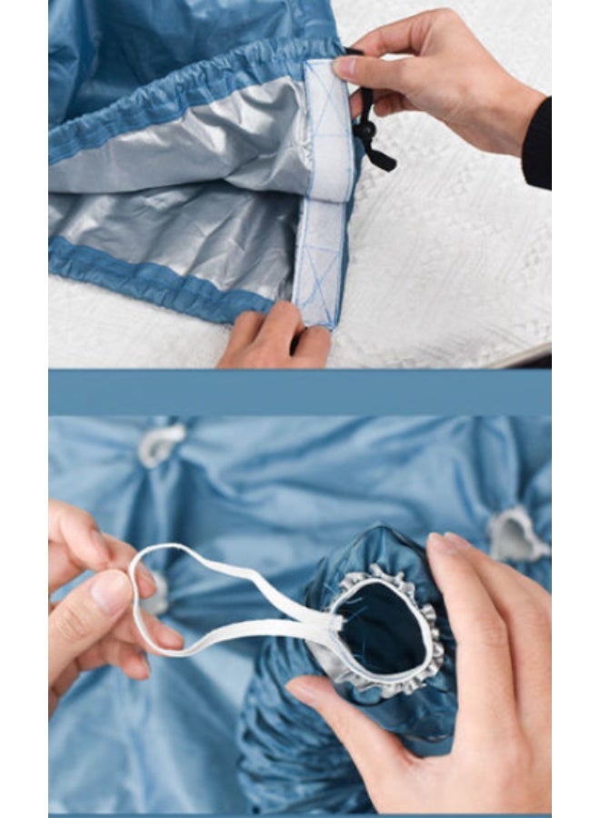 حقيبة تجفيف للحيوانات الأليفة، حقيبة تجفيف للكلاب محمولة، غرفة تنظيف وتجميل شعر الحيوانات الأليفة، مناسبة لتجفيف الكلاب والقطط الصغيرة والمتوسطة (حجم L) - Image 4