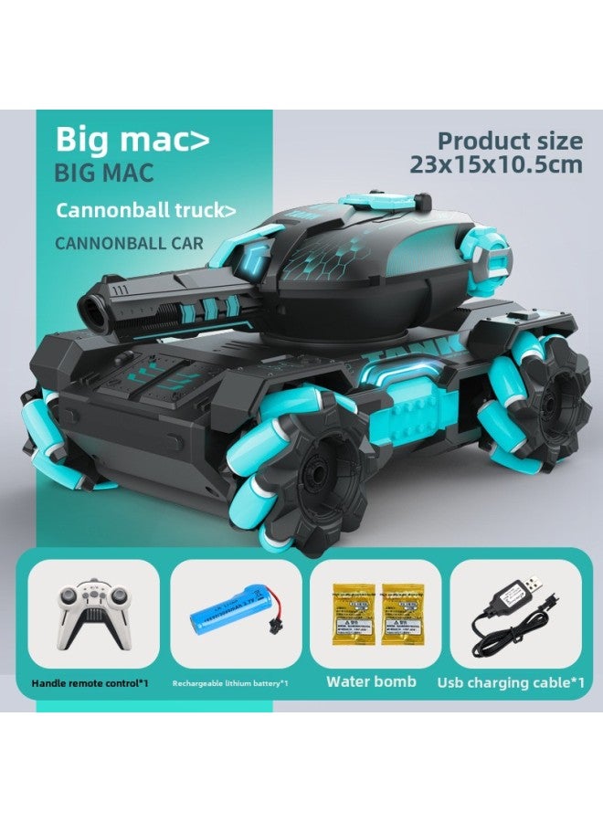 Shangjian Four-wheel Drive Deformation Induction Remote Control Boy Gesture Stunt Climbing Spray Wholesale-Color:386 Brown Light Music -Specifications: 70 Minutes Of Battery Life  - Image 3