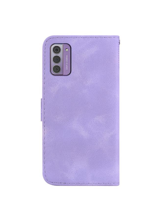 S-TOP Case For Nokia G42 7-shaped Embossed Leather Phone Case - Image 3