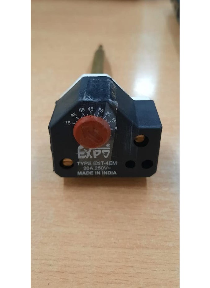 EXPO Thermostat for Instant GeyserElectric Water Heater Geyser Thermostat 4 General Temperature Setting at 65 5C Adjustable 4 inches