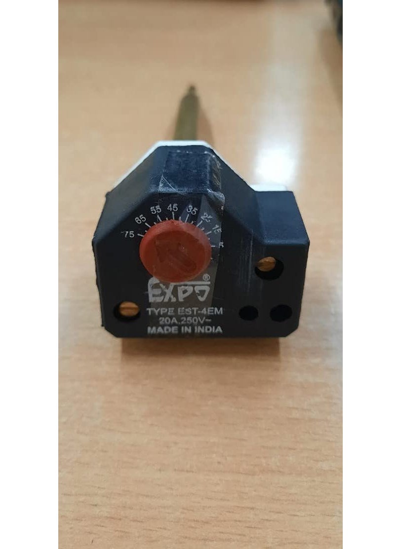 Expo EXPO Thermostat for Instant GeyserElectric Water Heater Geyser Thermostat 4 General Temperature Setting at 65 5C Adjustable 4 inches  - Image 1