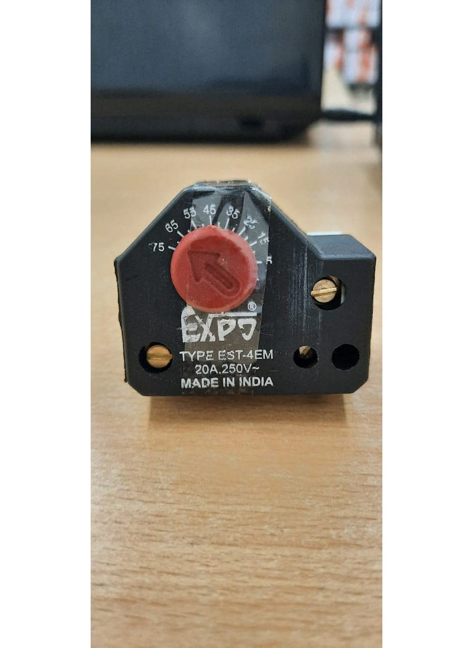 Expo EXPO Thermostat for Instant GeyserElectric Water Heater Geyser Thermostat 4 General Temperature Setting at 65 5C Adjustable 4 inches  - Image 2