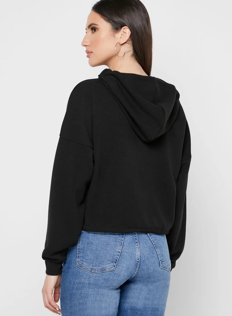 ONLY Tie Waist Hoodie