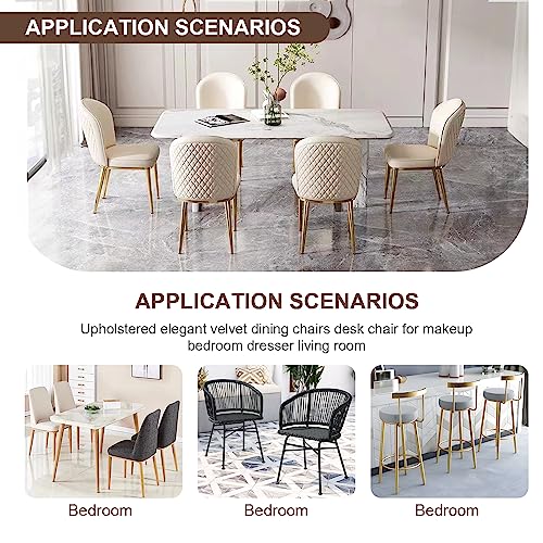 OCONDA 20 Pcs Chair Leg Floor Protectors for Hardwood Floors, Clear Rubber Furniture Sliders with Felt, Silicone Furniture Leg Caps Covers (Fit Round Diameter:12/16" to 1-3/16") - Image 5