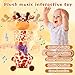 JISON21 Dancing Talking Giraffe Plush Toy Funny Singing Recording Repeating Musical Giraffe Unique Valentines Day Gift for Girlfriend Boyfriend Interactive Fun for Baby Toddlers KidsSpot - Image 4