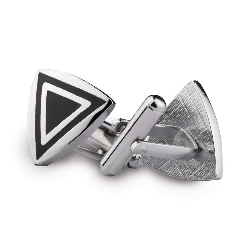 Kovove The Embellished Black Cufflinks for Men - Image 3