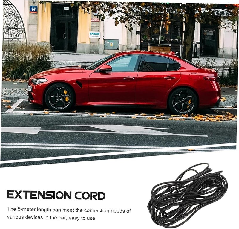Gatuida 3 Pack Backup Camera Extension Cable for Dash Cam Rear View Recorder - Image 2