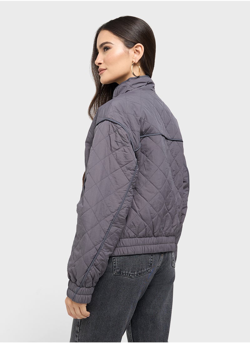 VERO MODA Pocket Detailed Quilted Jacket  - Image 2