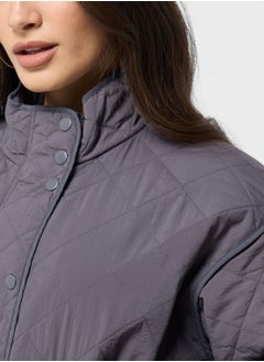 VERO MODA Pocket Detailed Quilted Jacket  - Image 3